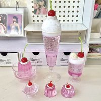 Christmas Gifts Retro Pudding Pink Soda Jelly Photo Props Room Interior Decoration Accessories Holiday Gifts Japanese Style