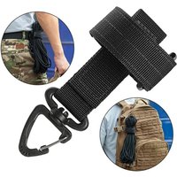 1/2PC Multi-Purpose Tactical Gloves with Buckle Glove Hook for Military Outdoor Climbing Rope Storage Adjustable Camping Hanging