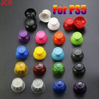 JCD 2pcs 3D Analog Joystick Stick For PS5 Controller Analogue Thumbsticks Caps Mushroom Game Head Rocker Replacement