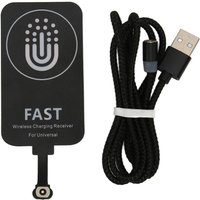 Wireless Charger Receiver 10W Ultra Thin Type C Wireless Charging Patch with Magnetic Charging Cable