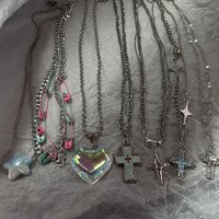High Quality Fashion Dy Cross Pendant Necklace For Men'S Parties