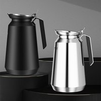 2025 New All steel vacuum flask, 316 stainless steel inner liner stewed teapot, Large capacity household thermos bottle, 1.8L