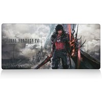XXL Large F-Final Fantasy Game HD printing Mouse Pad Computer 80x40cm Mousepad Office Extend Rug Locking Edge Desktop Desk Mat