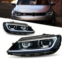 Headlight For VW Jetta MK6 LED Headlights 2011-2018 Head Lamp Car Styling DRL Signal Projector Lens Automotive Accessories