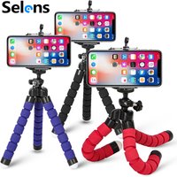 Tripod For Phone Flexible Sponge Octopus Mini Tripod For IPhone Mini Camera Tripod Phone Holder Clip Stand