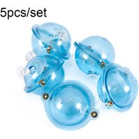 5 Pcs/Set Fishing Float ABS Plastic Balls Water Ball Bubble Floats Tackle Sea Fishing Outdoor Accessories Blue Red 25/32/40/47mm