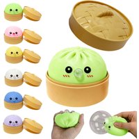Trending blowing bubbles Toy, Soft Jelly Squeeze Stress Relief Fidget Toy, Relieve stress Sensory Need for Adults & Gift