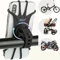 AliExpress NONE Bike Phone Holder Bicycle Mobile Cellphone Holder Motorcycle Stand Suporte Celular For iPhone Samsung Xiaomi Gsm Houder Fiets