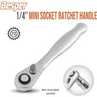 Mini Ratchet Wrench Screwdriver Dual Head 72 Teeth Socket Tool Portable Hex Torque Wrenches Hand Repair Tool