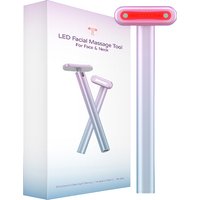 EMS Microcurrent Eye Face Massager LED RF Beauty Device Red Light Therapy Facial Neck Eye Anti Aging Skin Tightening Beauty Wand