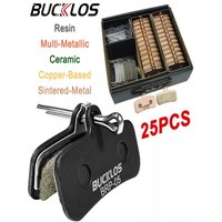 AliExpress BUCKLOS 25 Pairs Bicycle Disc Brake Pad for Shimano Saint Br-M810 M820 Zee M640 Xtr-M9120 Deore Xt Br-M8020 M8120 M6120 Br-Mt420 Mt520