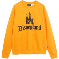 Cartoon Print Fleece Lined Hoodie 80% Cotton Loose Fit round Neck Sweatshirt Bright Color Casual Versatile Fashionable