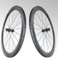 AliExpress TAGOOLA Clearance 50mm Lightweight Carbon Fiber Road Wheelset Disc Brake Ratchet System 36T Hub Enduro Bearing Center Lock Racing Wheel