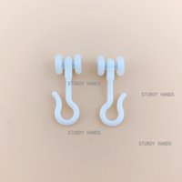 40 curtain tracks mosquito nets guide rails pulleys dormitory bedding small pulleys hardware accessories