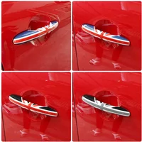 2PCS/set Door Handle Cover Sticker Trim For MINI Cooper F54 F55 F56 F57 F60 Car-Styling Exterior Parts Accessories