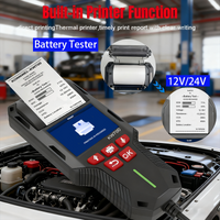 2026 KONNWEI KW700 Car Truck Battery Tester 12V 24V With Print function Battery Analyzer Cranking Charging Test Tool 10-2000CCA