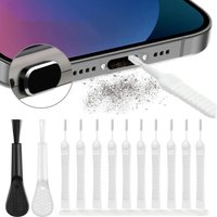 14pc Mini Cleaning Brush Phone Charging Port Dust Plug Cleaning Brush Shower Dust Cleaning Brush Computer Keyboard Cleaning Tool