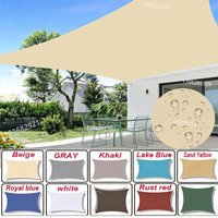 Waterproof sunshade sail garden canopy outdoor terrace swimming pool terrace garage sunshade rectangular sunshade sail