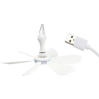 6blade USB Ceiling Fan With Remote Control 4Wind Rate Settings Hanging Fans For Power Bank For Camping Travel Tent RV Bed Room