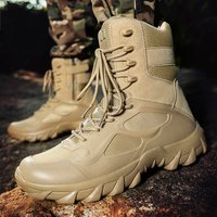 Brand Outdoor Boots Men Comfortable Ankle Boots Waterproof Non-slip Hiking Ankle Boots Wear-resistant Jungle Trekking Size39-47