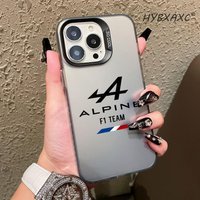 A-Alpine S F1 T-Team PC Hard Phone Case for iPhone 17 Air 16 15 11 12 14 13 Pro Max XS X XR Plus 8 7 SE HYBXAXC Shockproof Cover