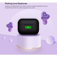 Heart-shaped In Ear Wireless Bluetooth Earphones With Noise Reduction 5.3 Cute And Fashionable Appearance Gift For Girl