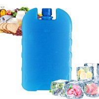 Reusable cooler ice pack Air Conditioning Freezer Bag Long-Lasting ice crystal cooling box for Home Breastfeeding Kitchen Picnic
