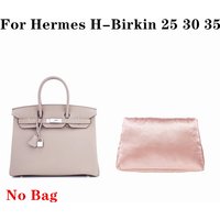 Pure Handmade Silks Fabric Bag Support Lining For Hermes H-Birkin 25 30 35 Handbag Anti Deformation Collapse Pillow Lining