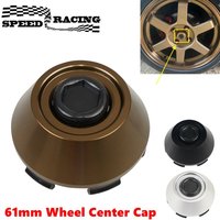 61mm Wheel Center Cap Car Racing B-Type Wheel Hub Center Caps for CE28(14") SE37 RAYS TE37 Sport Rim