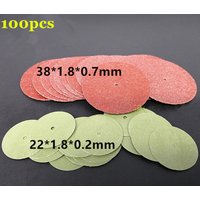 100pcs Dental Lab Separating discs Metal porcelain Ceramic teeth cutting disc dental Polishing Wheels