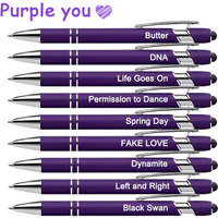 9/15pcs K-pop music ballpoint pens, ideal gifts for K-pop fans and music lovers, perfect for office use and birthday parties