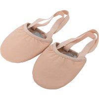 Chaussures de tournage de danse de ballet jazz à demi-semelle pirouette pour femmes et filles