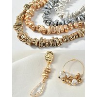 AliExpress TANANTA Natural Irregular KC Golden Hematite Stone Beads Matte Gravel Loose Spacer Beads for Jewelry Making DIY Beaded Energy Bracelet
