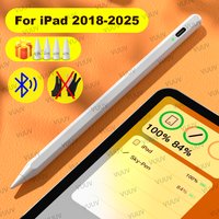 For Apple Pencil 2 1 Stylus Touch Pen for iPad 2018-2025 with Bluetooth Tilt Sensing Palm Rejection for Writing Drawing
