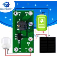 1~10PCS 1.2V light controlled constant brightness solar underground lamp circuit board double nail solar nail lamp controller