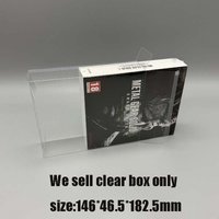 For PS5 Metal Gear Solid 3 Snake Eater Deluxe Edition Transparent Collection Protective & Dust-proof Case