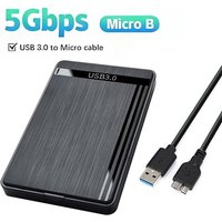 Type-C External Hard Drive Case SATA to USB 3.0/2.0 HDD Enclosure SSD External Storage For 2.5' HDD SSD 5Gbps Speed Support UASP