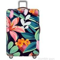 Elastic Dustproof Luggage Cover Protective Scratch-Resistant Suitcase Sleeve Sturdy For Airline Trips Fits 18-32 Inch