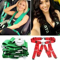 Racing 3inch Car Safety Harness 4/5/6 Point Adjustable Sports Seat Belt Quick Release Nylon Seat Belt