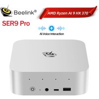 Beelink SER9 Pro AMD Ryzen AI9 HX370 Powerful AI PC 32G DDR5 1T NVME SER10 Max HX470 H255 Gaming PC PCIe4.0 Desktop Computer