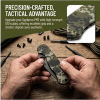 Handle Patch Available in Multiple Colors Replacement Handle Accessories for Spyderco Paramilitary 2 G10 C81