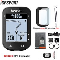 IGPSPORT BSC200 GPS Cycle bike Computer Wireless Speedometer Bicycle Digital ANT+ Route Navigation Stopwatch Cycling Odometer
