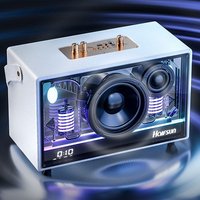 380W Bluetooth Speaker with RGB Light High Power Portable Outdoor Karaoke Sound System with Mic