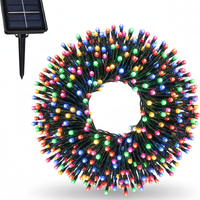 50/100/200LEDs Solar Fairy String Lights 8Modes Waterproof Christmas Garden Decoration