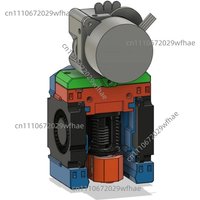 1Pcs Dragonfly/Dragon/Revo/Rapido Burner toolhead aluminum CNC hot end extruder mount for Voron0.2 3D printer