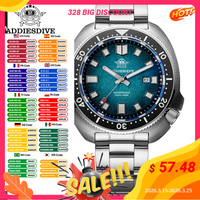 ADDIESDIVE Quartz Watches For Men Sapphire Glass Japan 2115 BGW9 Super Luminous Luxury Watch 200M Waterproof Diving Watch AD2511