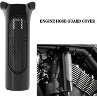 Motorcycle Light Black Engine Hose Guard Cover For Harley V-Rod VRSC Night Rod VRSCDX Muscle VRSCF VRSCAW VRSCA 2002-2017