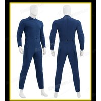 Adult Halloween Carnival Cyclops Man Cyclops Scott Summers Jumpsuits Cosplay Costume Blindfold Belt Accessories Prop Shoes