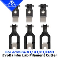 Mellow SK5 Steel Filament Cutter Blade for Bambu Lab H2D H2S H2C P1S P1P X1C X1E A1 A1 Mini 3D Printer Replacement Parts