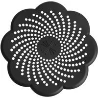 Flower Shape Silicone Floor Drain Cover Mesh Sink Strainer Anti-blocking Hair Clean Up Waste Catcher Kitchen Bathroom Accessory